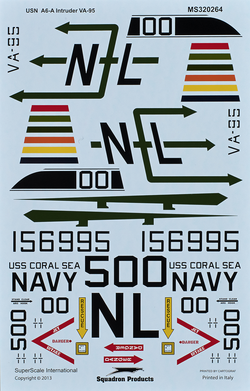 A-6A intruder VA-95 “Green Lizards”
