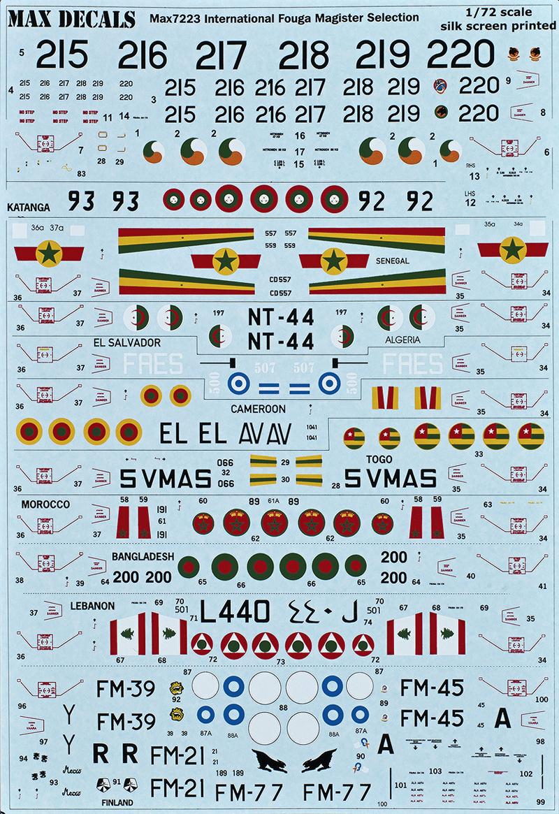 International Fouga Magister Selection