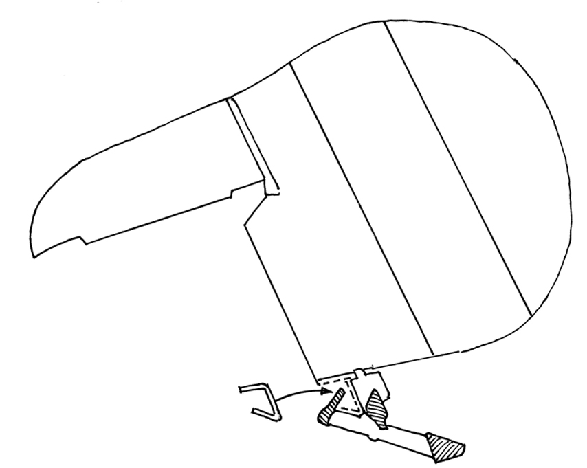 Use brass rod to make a sturdier tail skid