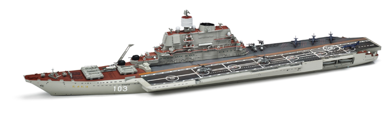 HobbyBoss 1/700 scale Soviet aircraft carrier Baku – FineScale Modeler
