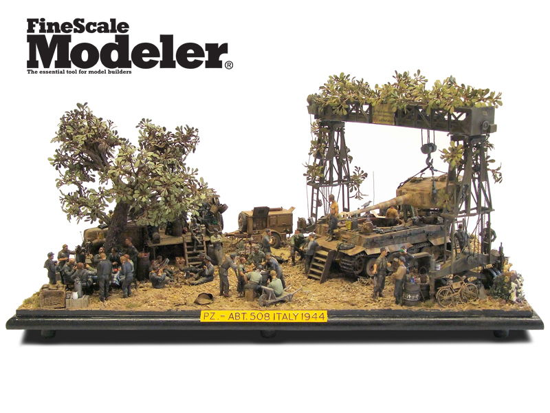 Panzer battalion workshop