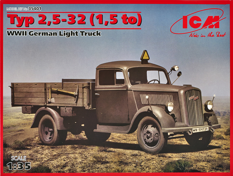 Typ. 2, 5-32 (1.5 to) German light truck