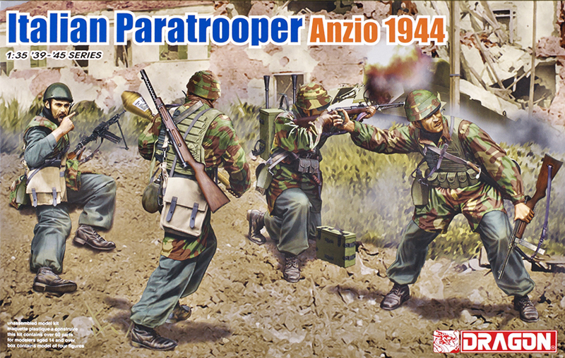 Italian paratrooper Anzio 1944