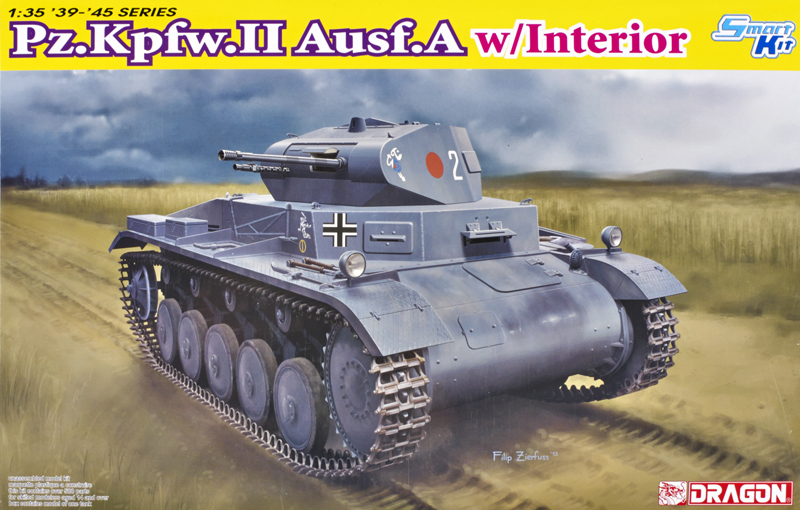 PzKpfw.II Ausf.A with interior