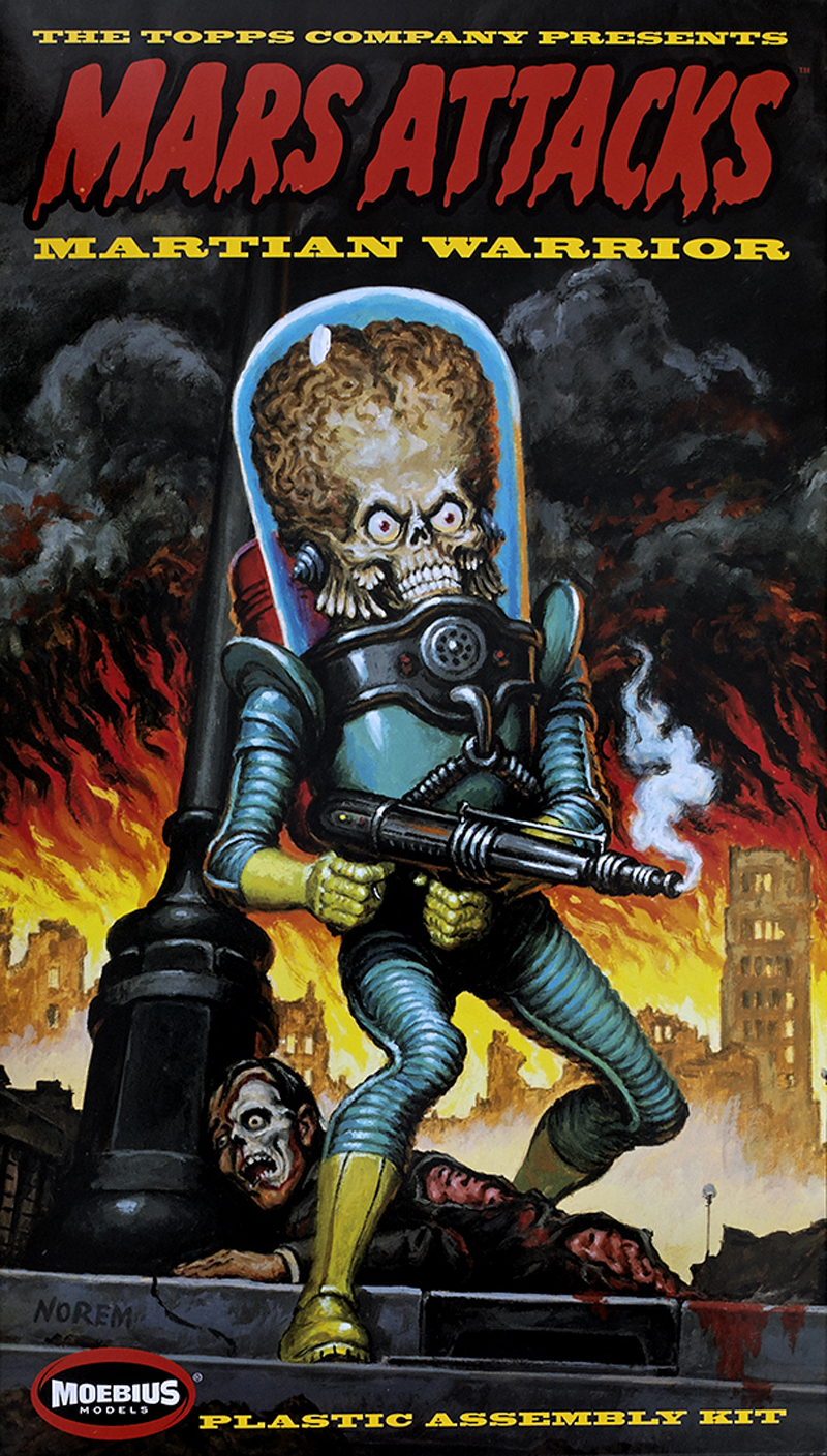 Mars Attacks Martian Warrior