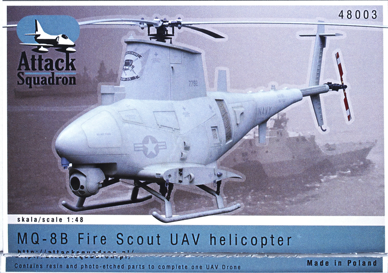 MQ-8B Fire Scout UAV helicopter