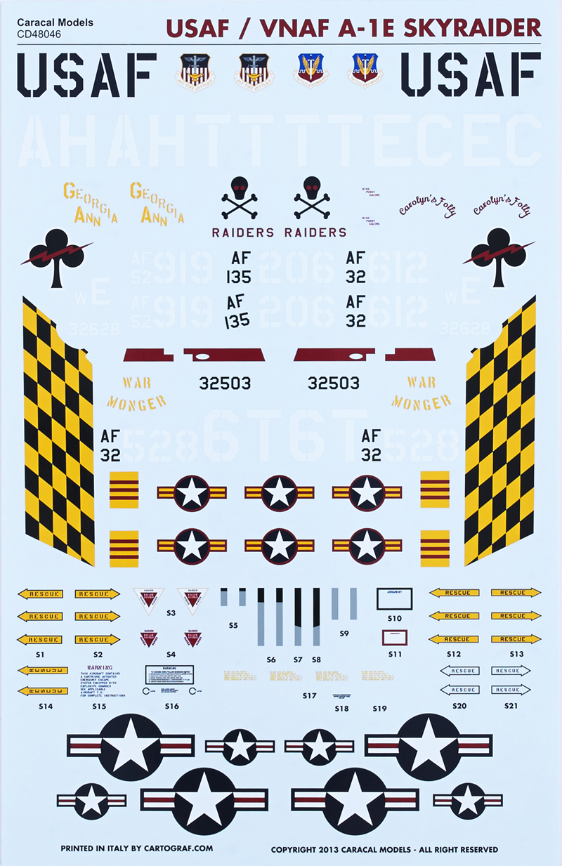 USAF/VNAF A-1E Skyraider