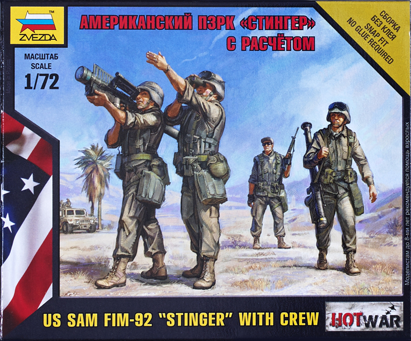 US SAM FIM-92 “Stinger” with crew