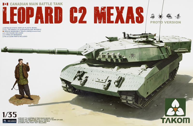 Canadian main battle tank Leopard C2 Mexas