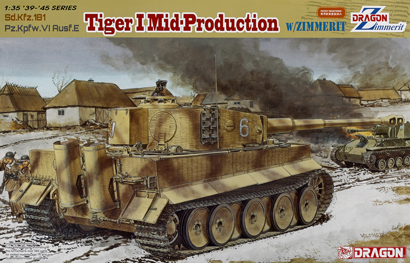 PzKpfw.VI Ausf E Tiger I Mid-production with Zimmerit