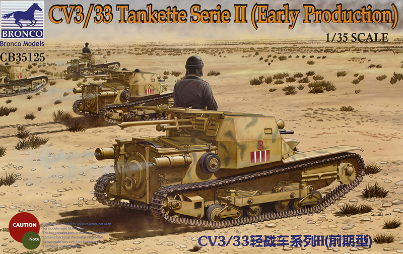 CV3/33 tankette serie II (early production)