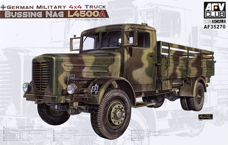 Bussing NAG L4500A German military 4×4 truck