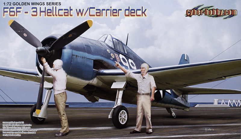 F6F-3 Hellcat with carrier deck
