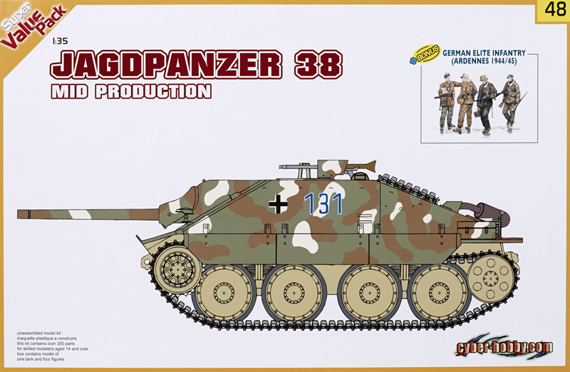 Jagdpanzer 38 mid-production