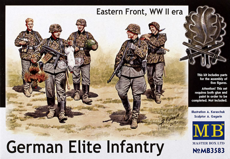 German Elite Infantry, Eastern front