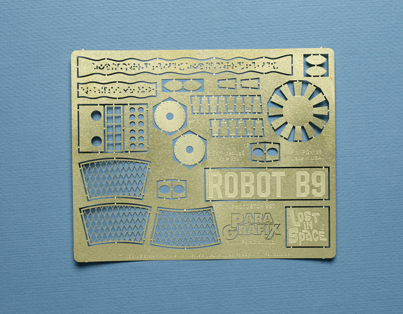 Robot B9 photoetch set
