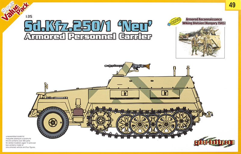 SdKfz.250/1 “Neu” armored personnel carrier