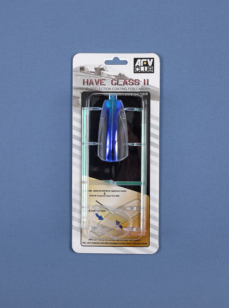 Have Glass II – anti-reflection coating for canopy