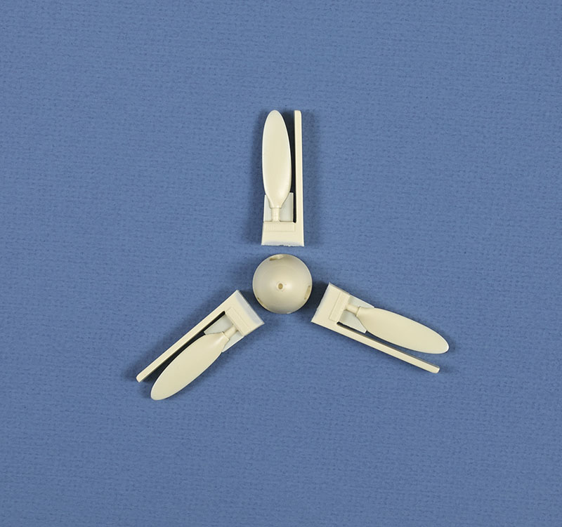 Bf 109G-10 and K-4 prop and spinner