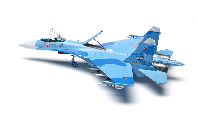 Zvezda 1/72 scale Su-27SM “Flanker B” Mod. 1 – FineScale Modeler