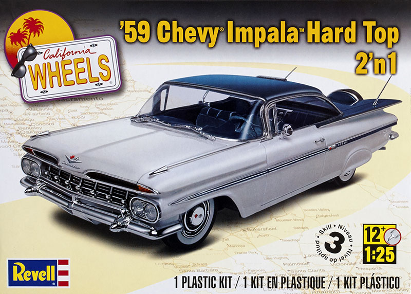 1959 Chevy Impala Hard Top 2 n’ 1