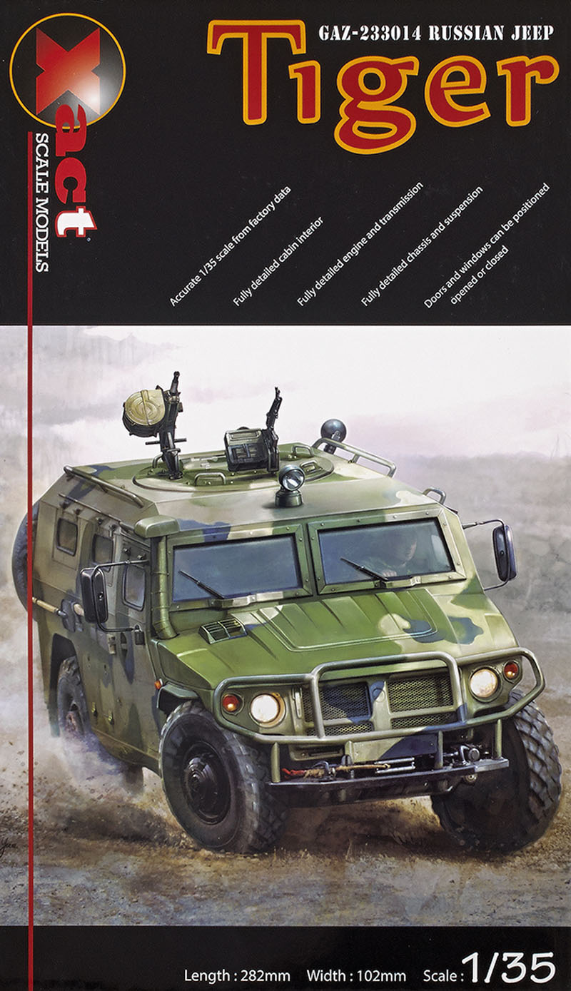 GAZ-233014 Russian jeep Tiger