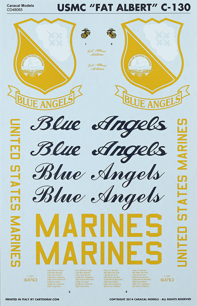 US Navy “Blue Angels” C-130