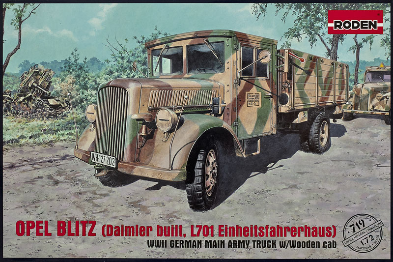 Opel Blitz with wooden cab
