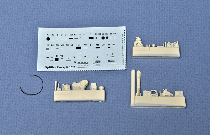 Spitfire Mk.IV cockpit upgrade set