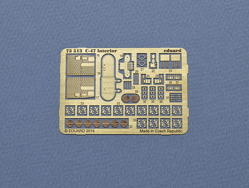 C-47 interior S.A. for Airfix