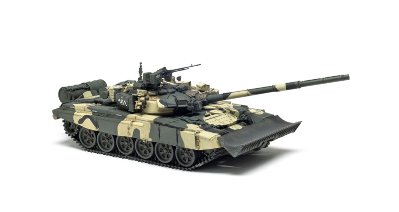 Meng 1/35 scale T-90 tank dozer