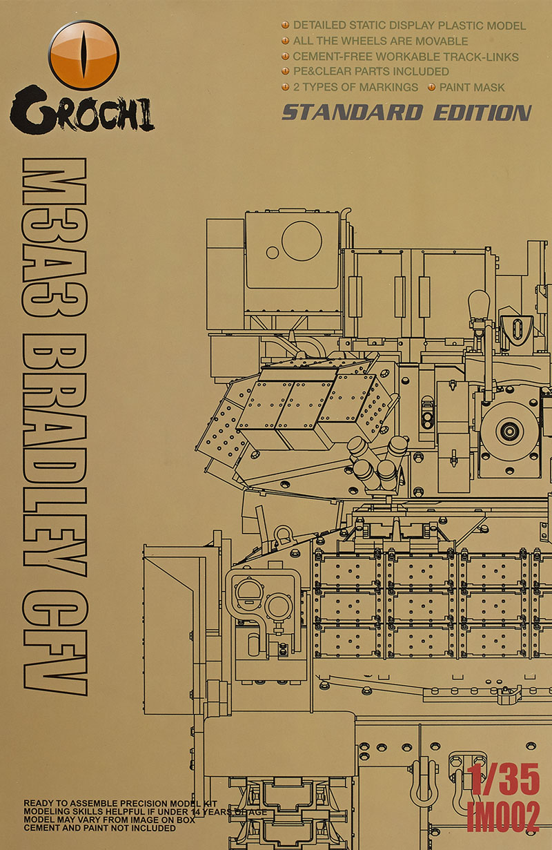 M3A3 Bradley US Cavalry fighting vehicle, standard edition