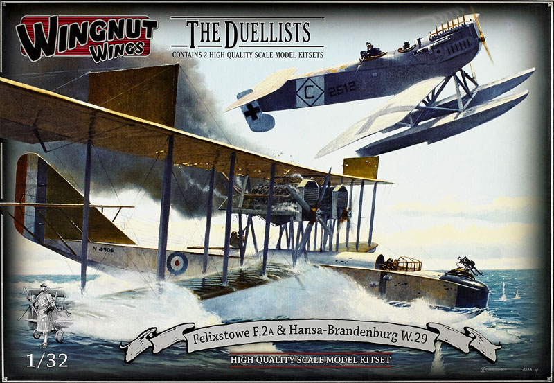 Felixstowe F.2a & Hansa-Brandenburg W.29