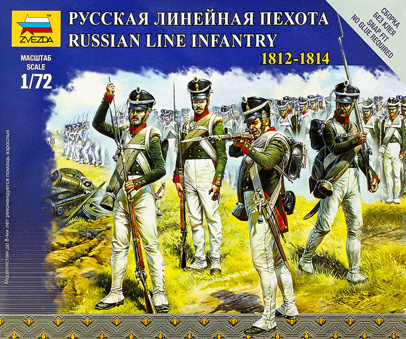 Russian Line Infantry 1812-1814