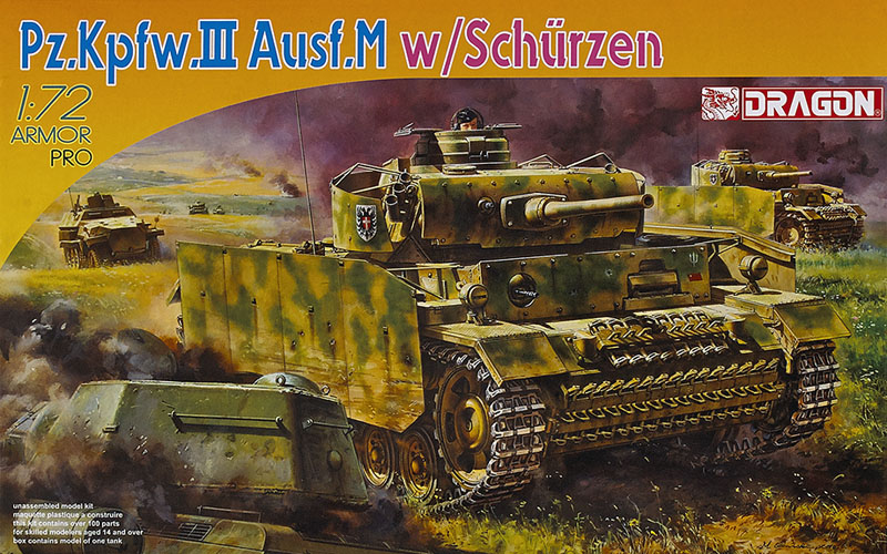 PzKpfw.III Ausf.M with Schürzen