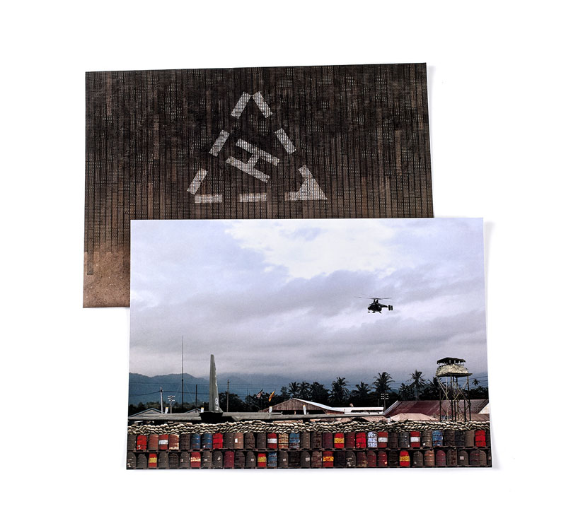 SEA (Vietnam) US Military helicopter airbase set prints