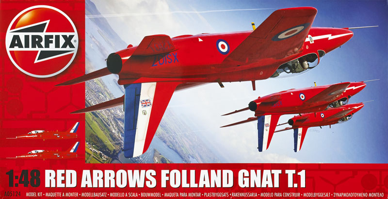Red Arrows Folland Gnat T.1