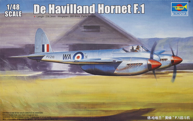 DeHavilland Hornet F1 fighter