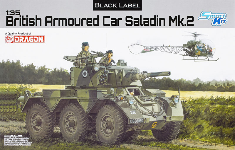 British armoured cr Saladin Mk.2