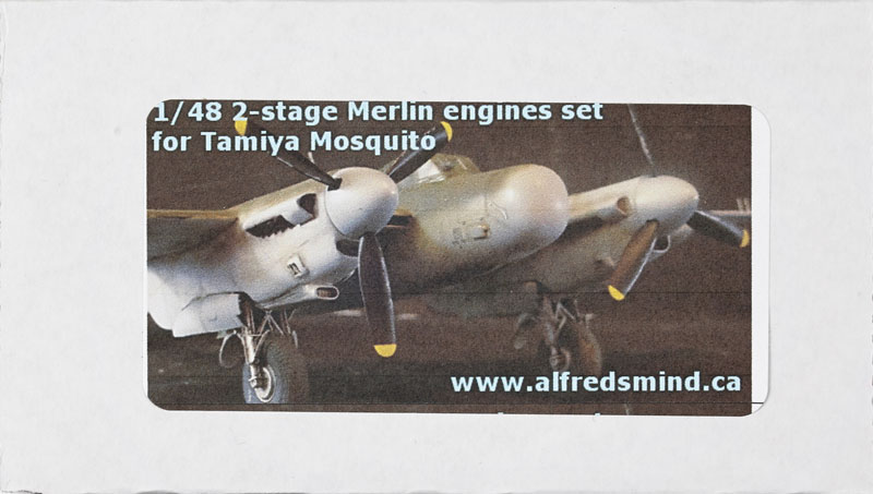 2 stage Merlin conversion engines set for Tamiya Mosquito