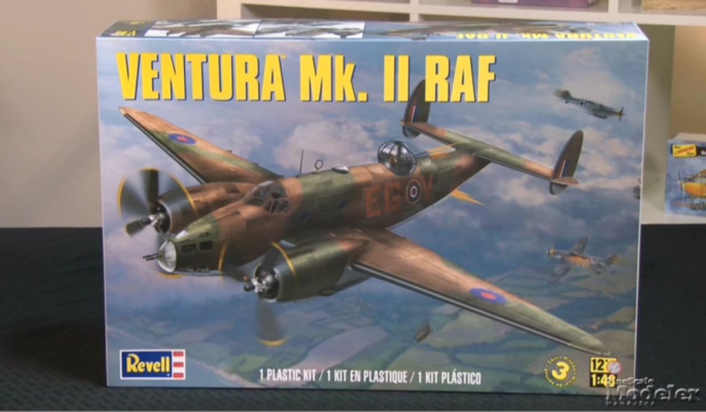 Revell Ventura Mk.II, Riich Models Universal Carrier, Trumpeter HMS Roberts, Meng Ford F-350, and ICM Polikarpov U-2/Po-2