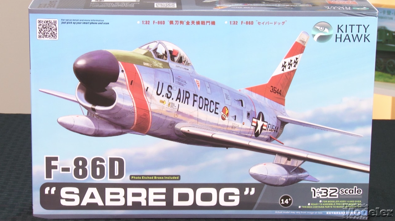 Kitty Hawk’s Sabre Dog, IBG’s Otter reconnaissance car, Hasegawa’s Lavochkin La-7, photoetched-metal connectors from Albion Alloys, and Moebius Models’ “Battlestar Galactica” Colonial One