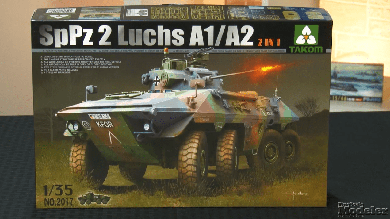 Takom Luchs, Aoshima Ki-100 Tony, MiniArt GAZ-03-30 bus, Airfix Wildcat