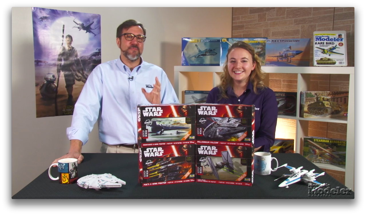 Italeri’s big Mirage, Takom’s Skoda gun, Airfix’s Battle of Britain airfield set, and Elizabeth and Aaron square off in a “Star Wars” build challenge