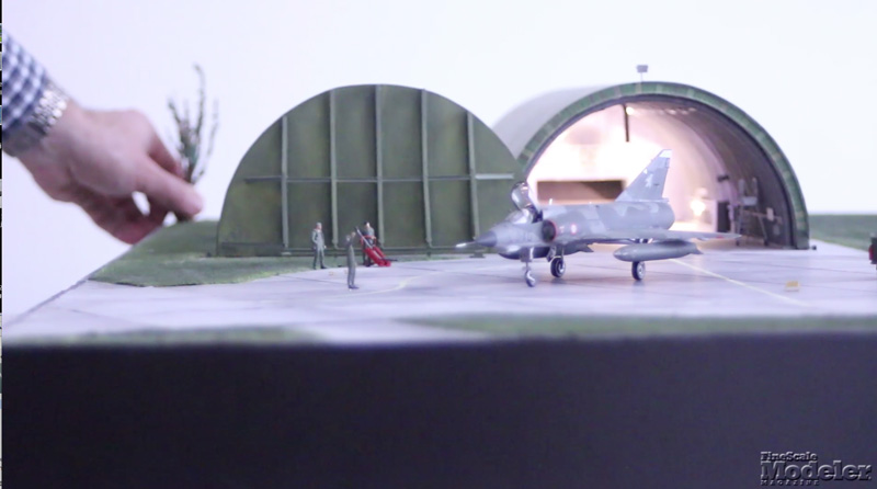 Jean Paul Poisseroux’s airfield diorama in action