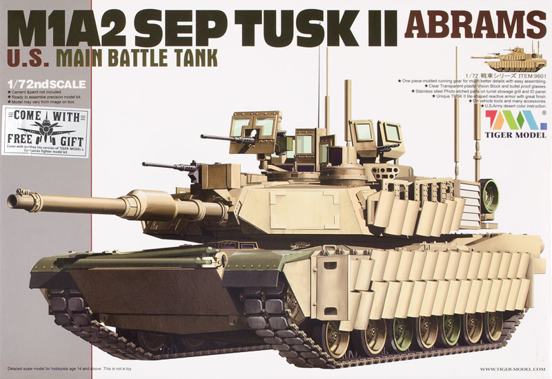 M1A2 SEP Tusk II Abrams main battle tank