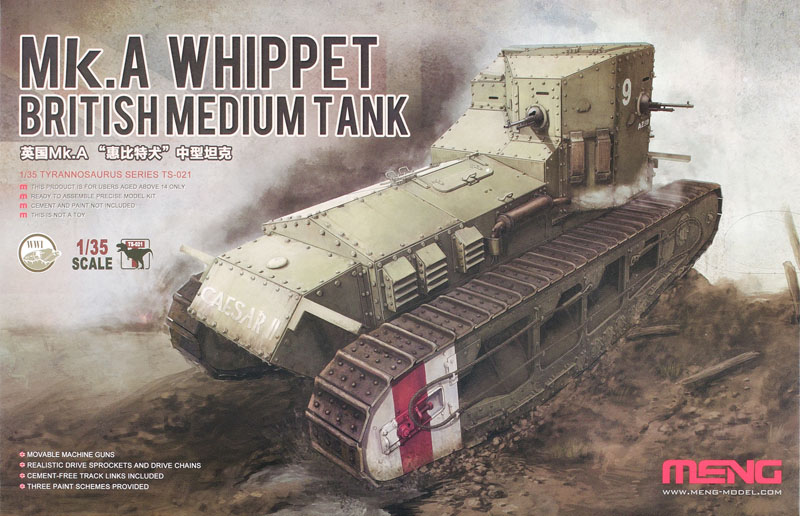 Mk.A Whippet British Medium tank