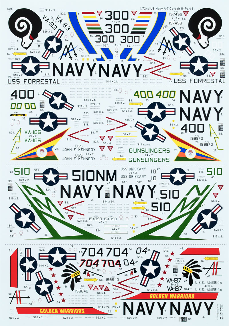 US Navy A-7 Corsair II Part Three