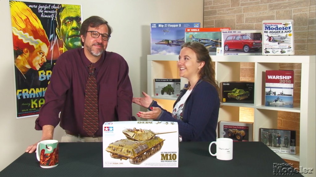Tamiya’s M10, Hasegawa’s big Zero, AFV Club’s M60A2, & Eduard’s Nieuport 11