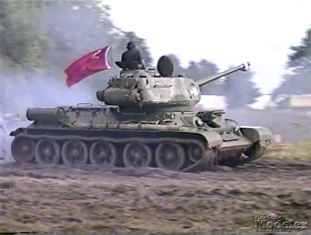 Russian T-34 Tank Video